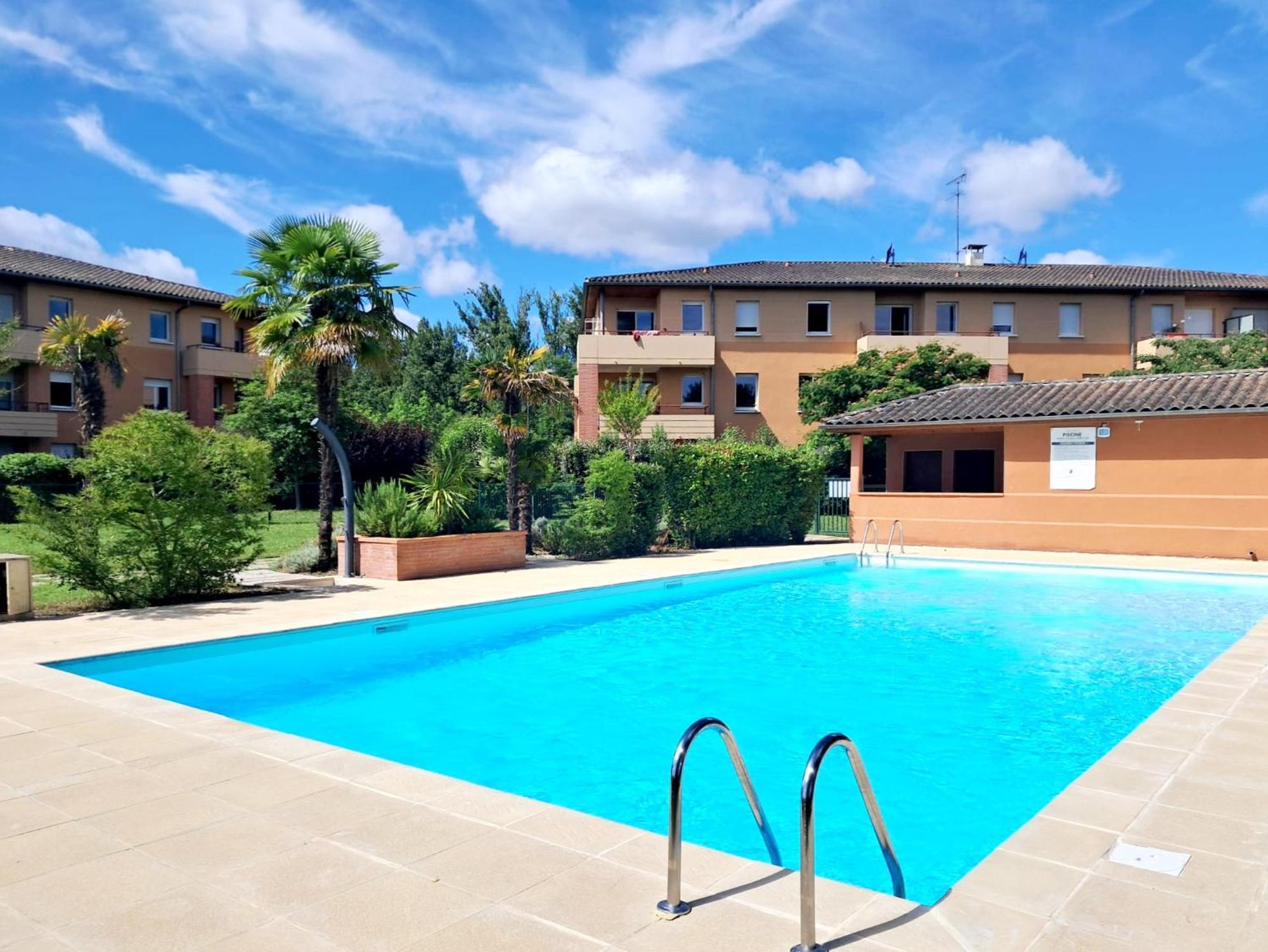 Le Montauriol - Logement Avec Terrasse - Piscine -Tennis - Place De Parking Privee Lejlighed Montauban Eksteriør billede
